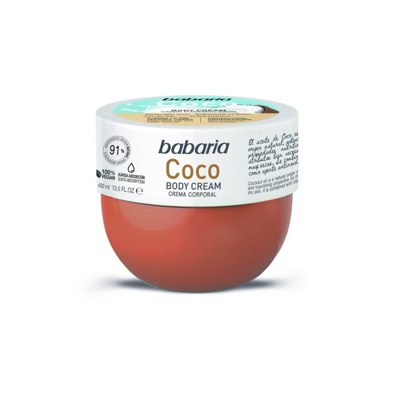 Babaria Body Cream De Coco  
