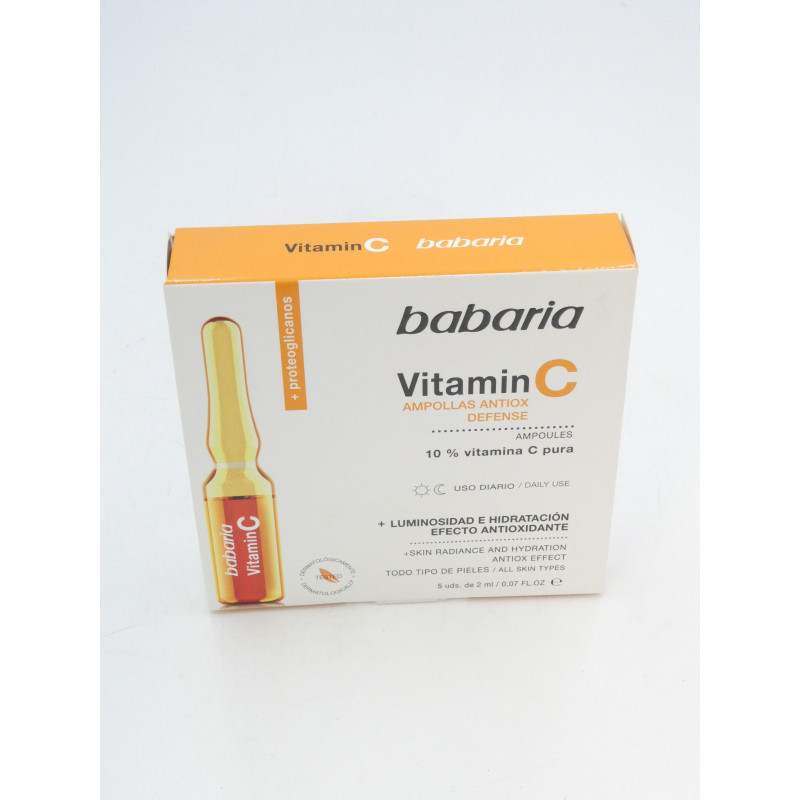 Babaria Ampollas Facial Con Vitamina C  