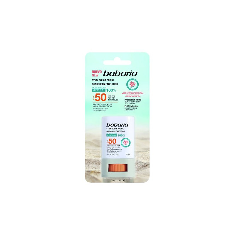 Babaria Stick Protector Facial 20 Gr  