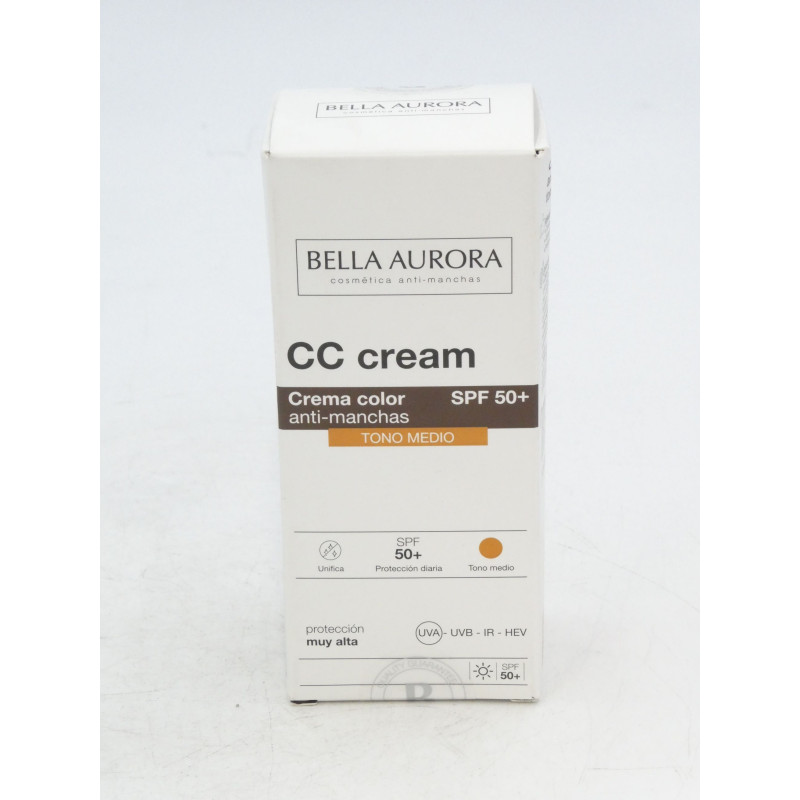 CC Cream Antimanchas Spf50 + Tono Medio