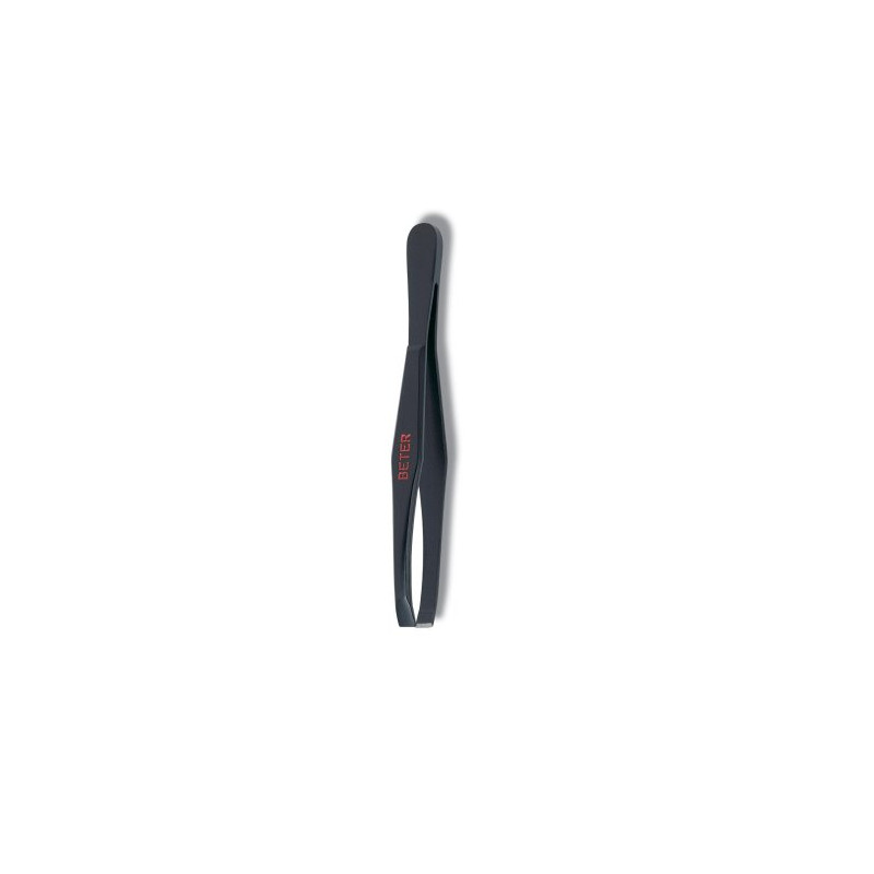 Pinza Depilar Blister Negra Pavonada 7,5 cm