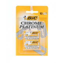 Bic Chrome Platinum Cuchilla Afeitar Clasica