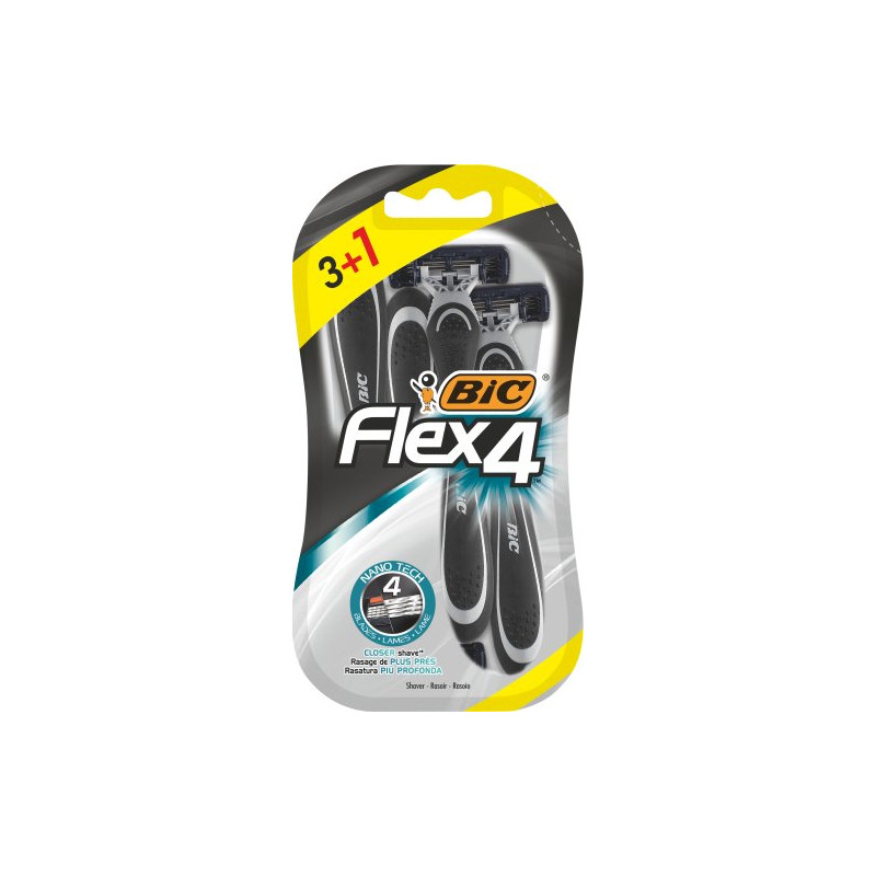 Cuchilla Afeitar Flex Comfort 4 De Bic