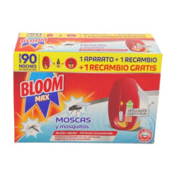 Bloom Max Aparato Electrico Liquido + Recambio 2 Ud
