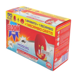 Bloom Max Aparato Electrico Liquido + Recambio 2 Ud