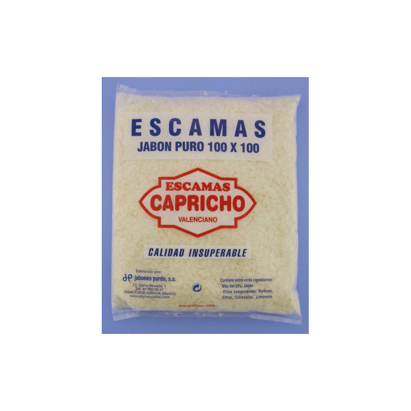 Jabon De Escamas 500 Gr