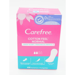 Carefree Protegeslip Fresh Cotton 40 + 4 Ud 
