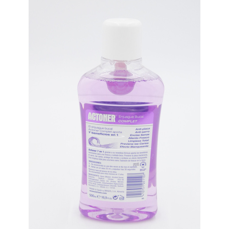 Actoner Enjuague Bucal 7en1 Complet 500 ml