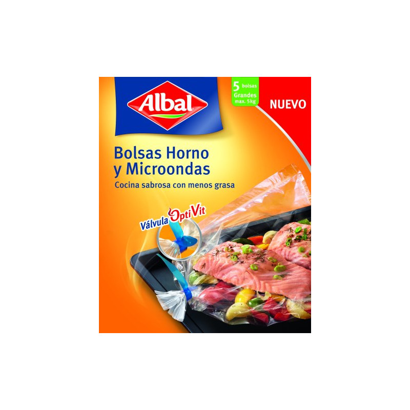 Bolsa Para Horno Y Microondas 5 Ud