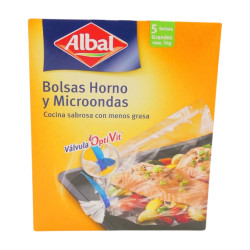 Bolsa Para Horno Y Microondas 5 Ud