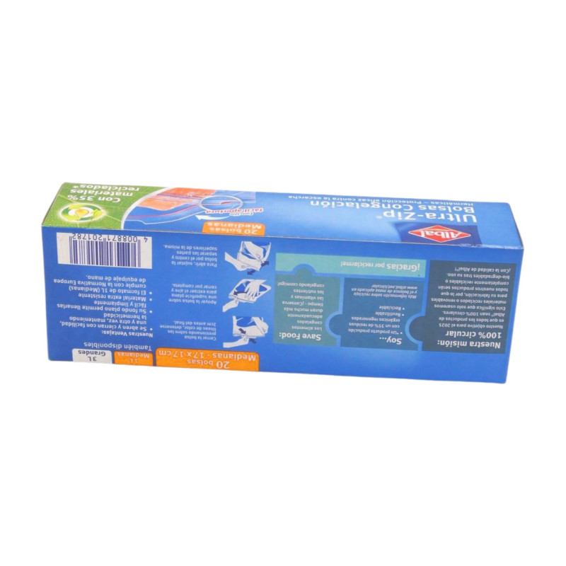 Ziploc Aeopuerto 20 Ud Med 17X17