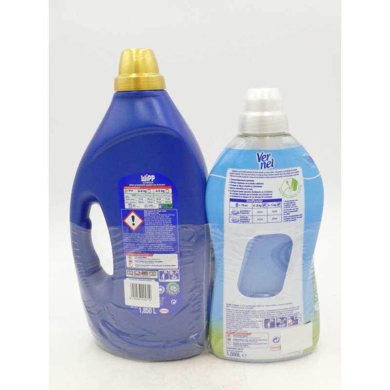 detergente máquina líquido gel Limpieza Profunda Limpio & Liso