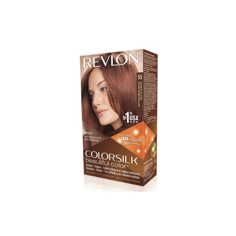 Revlon Colorsilk N. 55 Castaño Roj. Claro