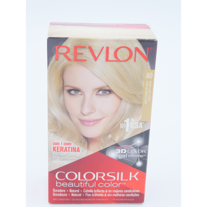 Revlon Colorsilk N. 80 Rubio Med. Cenizo