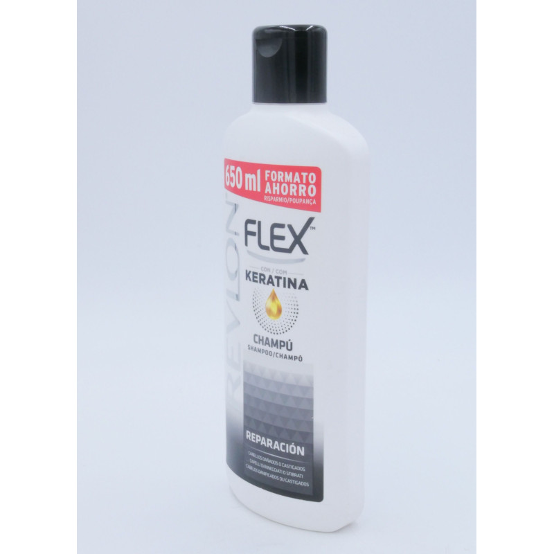 Flex Champu Keratina Reparación 650 ml