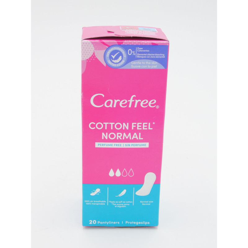 Carefree Protegeslip Cotton 20 Ud 