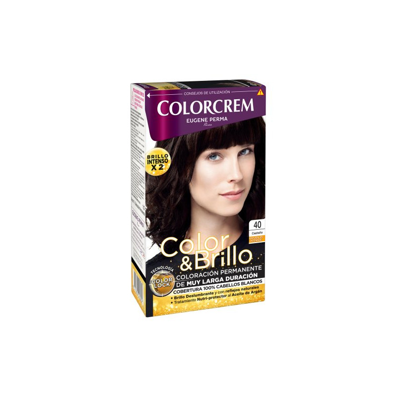 Colorcrem N. 40 Color & Brillo Castaño