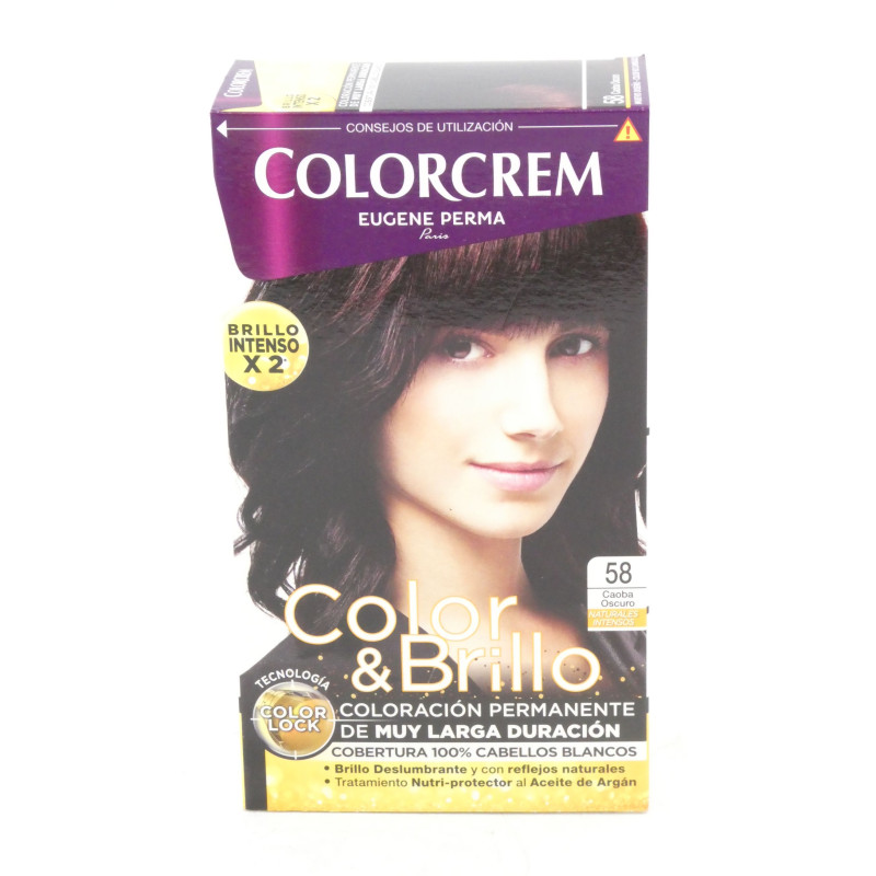 Colorcrem N. 58 Color & Brillo Caoba Oscuro