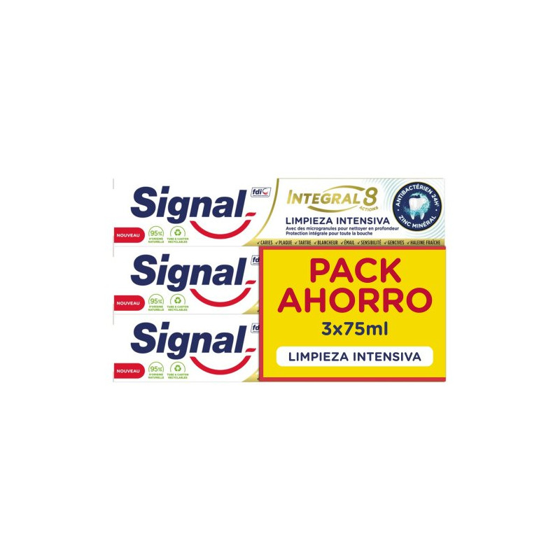 Signal Fam. 75 ml  Limpieza Instens (3x2)