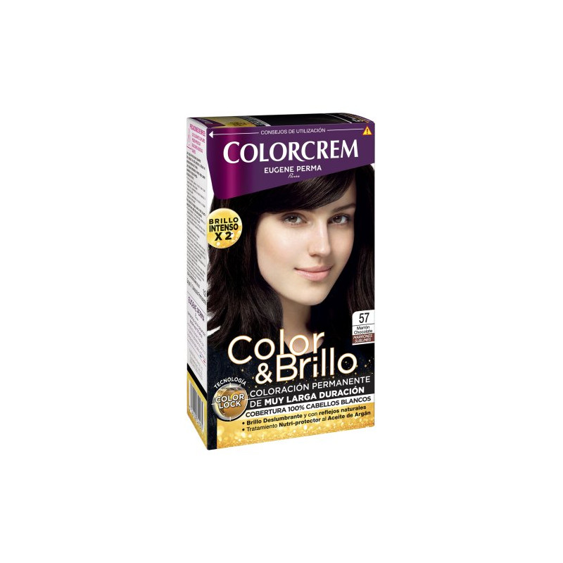 Colorcrem N. 57 Color & Brillo Marron Chocolate