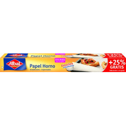 Papel Horno 8 Mt X 38 Cm + 25%