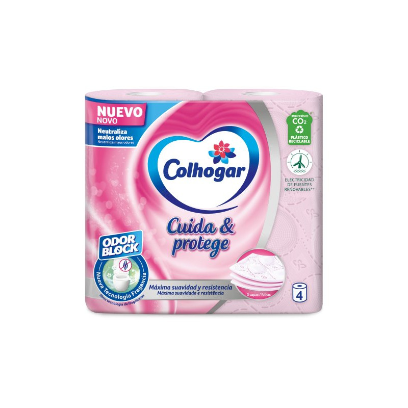 Papel Hig. Antiolor Rosa 21M 3C (46)