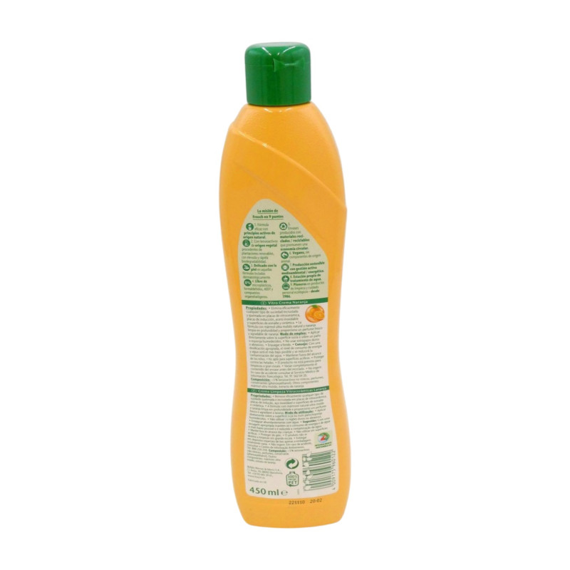 Eco Vitro Crema Naranja 350 ml + 100 ml