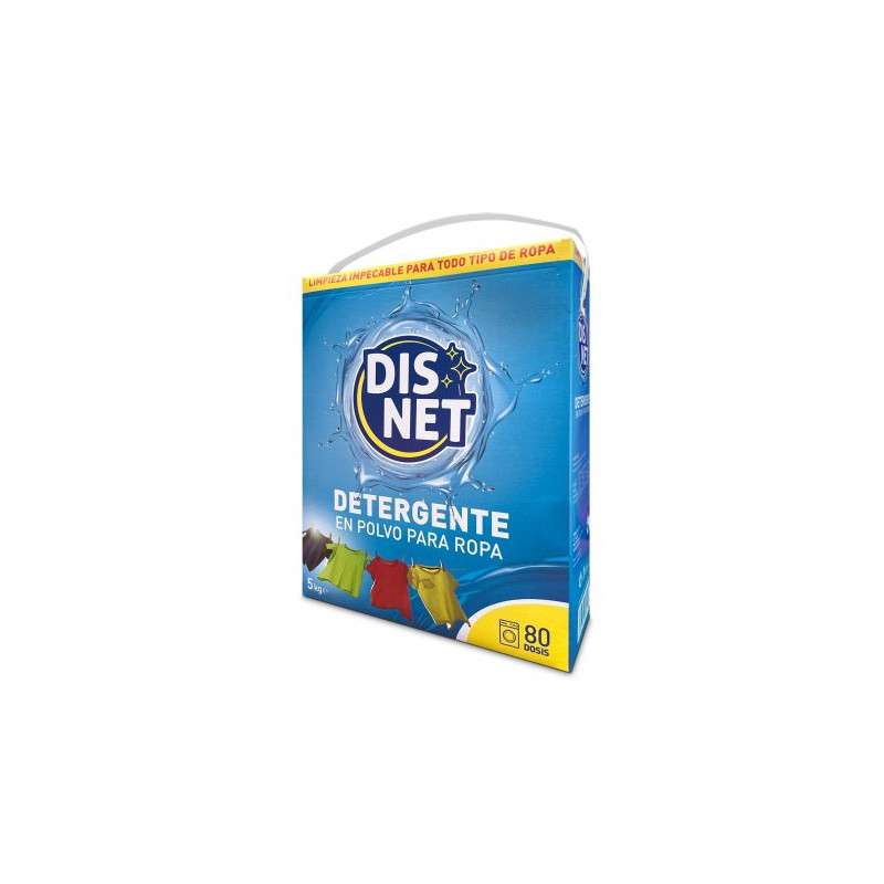 Disnet Detergente Polvo 5 Kg (80D)