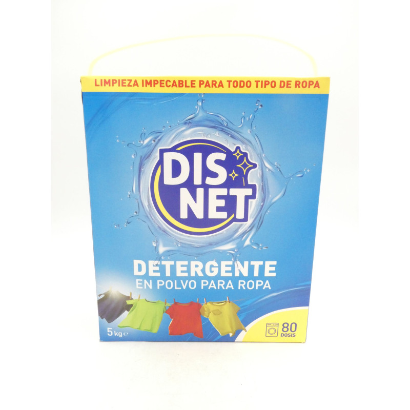 Disnet Detergente Polvo 5 Kg (80D)