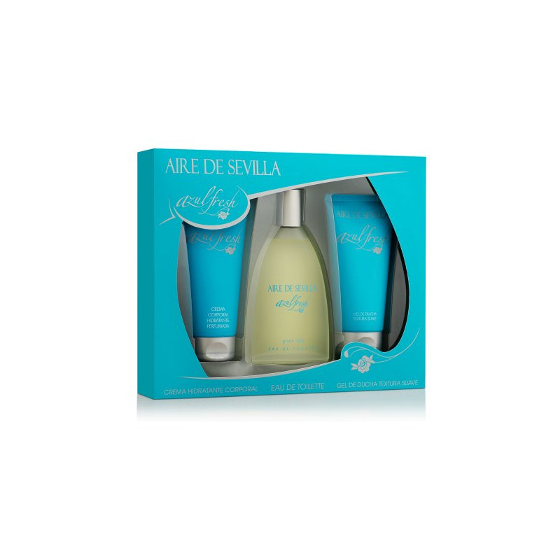 Aire Sevilla Pack Azul Fresh (Colonia Body Milk+Gel)