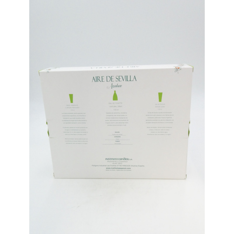 Aire Sevilla Pack Azahar (Colonia Body Milk+Gel)