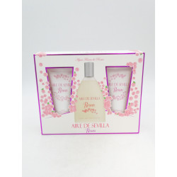 Aire Sevilla Pack Rosas (Col.150 ml+Body+Gel)