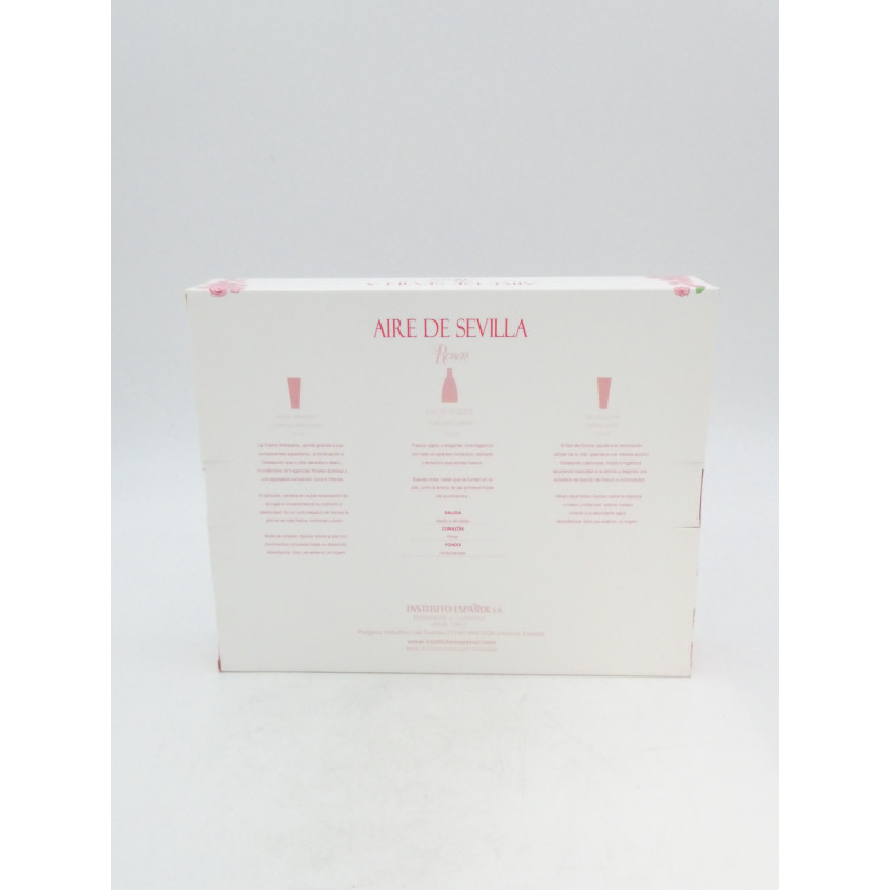 Aire Sevilla Pack Rosas (Col.150 ml+Body+Gel)