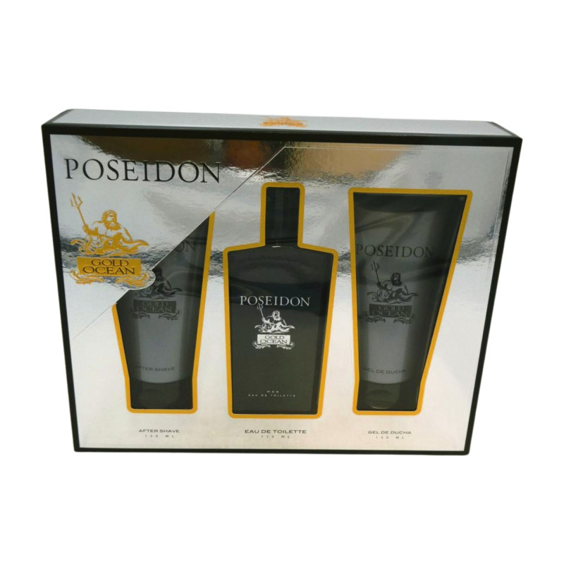Poseidon Pack Gold(Col.150 ml Vapo+Masaje+Gel)