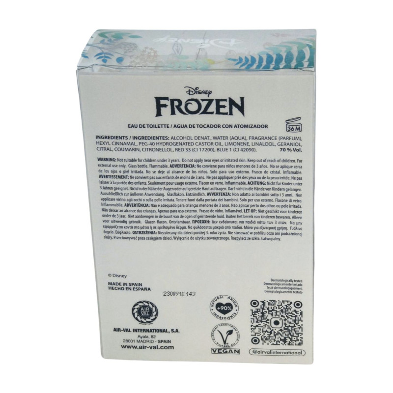 Frozen II Col.100 ml Vapo + Charm