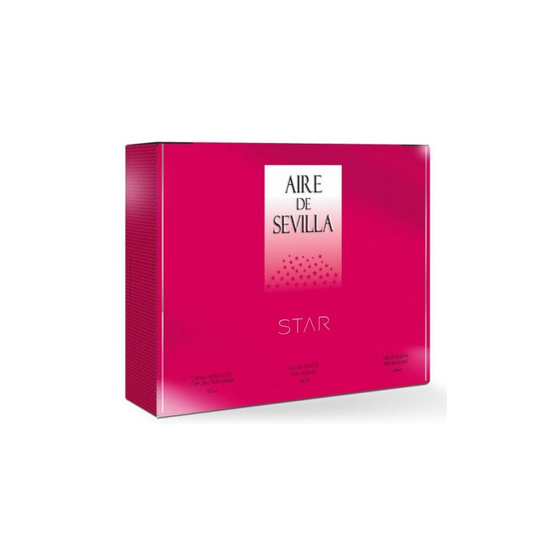 Aire Sevilla Pack Star (Colonia+Body Milk+Gel)