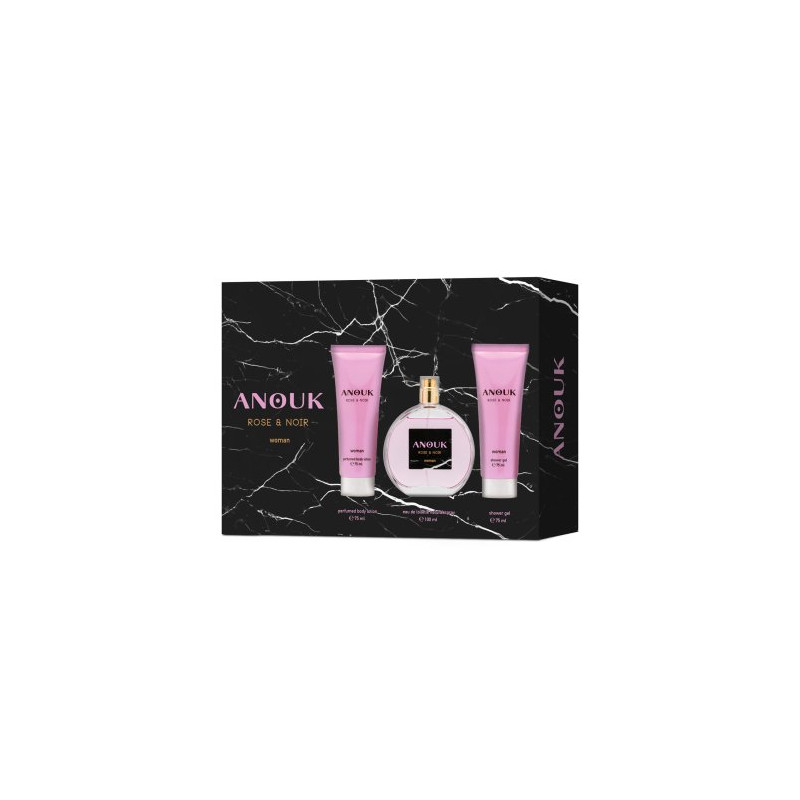 Anouk Rose Estuche (Colonia + Body Milk +Gel)