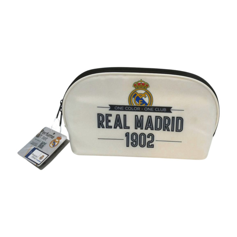 Real Madrid Estuche edt vaporizador 50ml.+ colonia corporal 100 ml. +  neceser