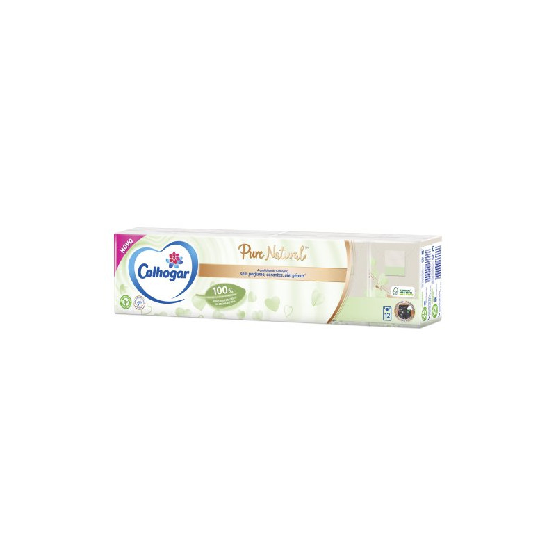 Pañuelo Pocket Caja (12 Ud) Pure Natural