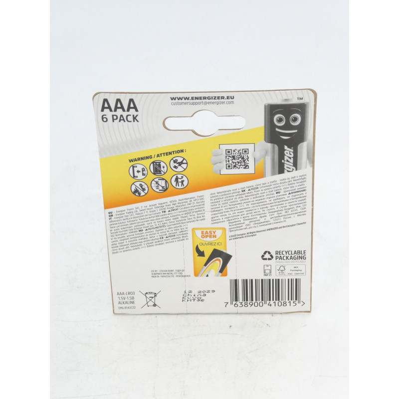 Pila Alkalina LR-03 AAA (B/4+2)