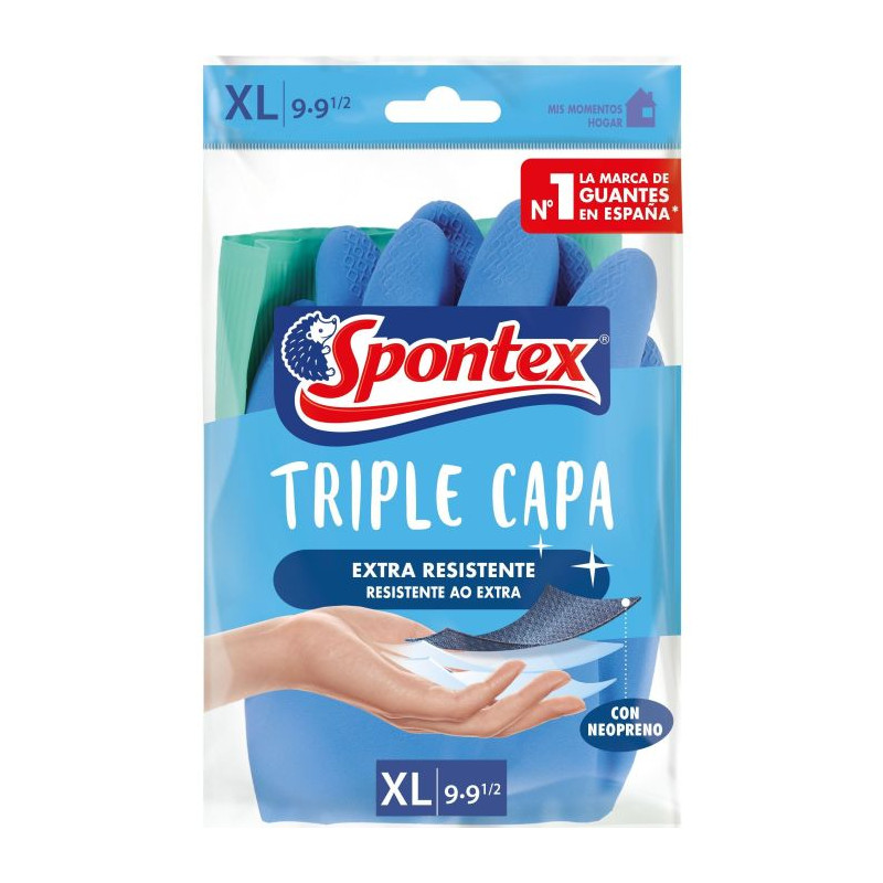 Spontex Guante Triple Capa T/9