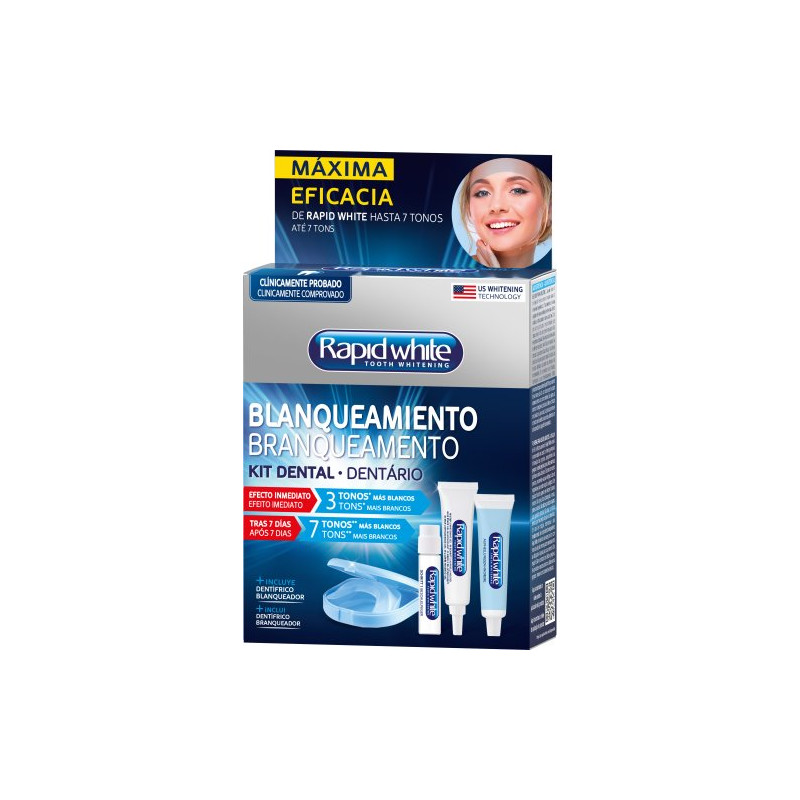Rapid White Kit Dental Blanqueamiento (3 Piezas)
