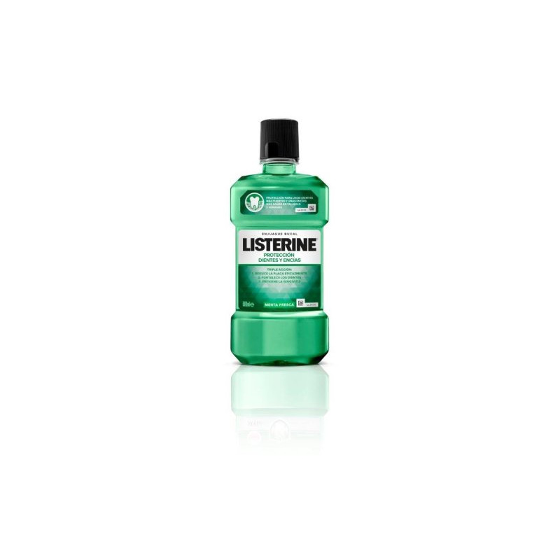 Listerine Enjuague Bucal Triple Accion Protec. 500 ml