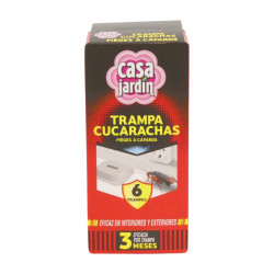 Casa Jardin Trampa Cucarachas (6 Ud)