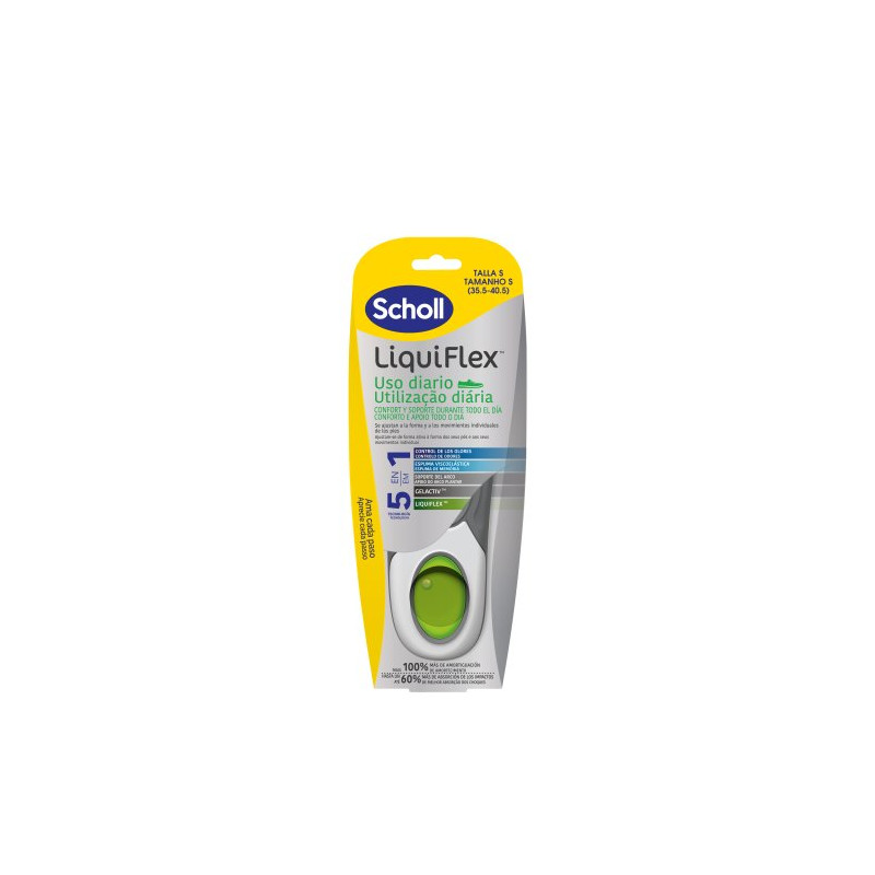 Scholl Plantilla Liquid Flex 5en1 35-41