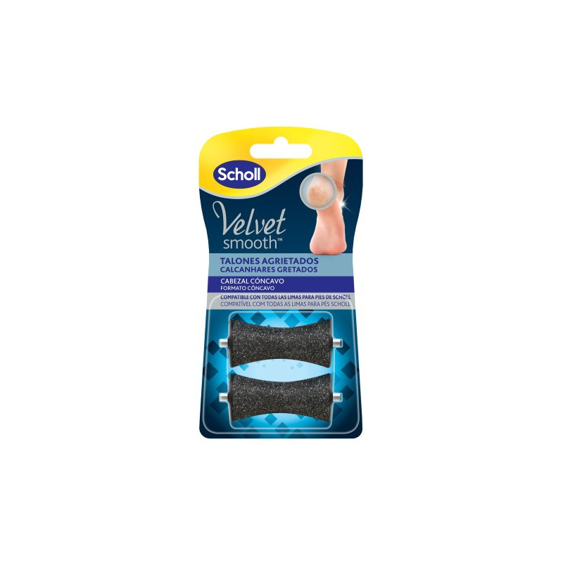 Scholl Lima Pies Recambio (2 Ud) Talones Agrietados