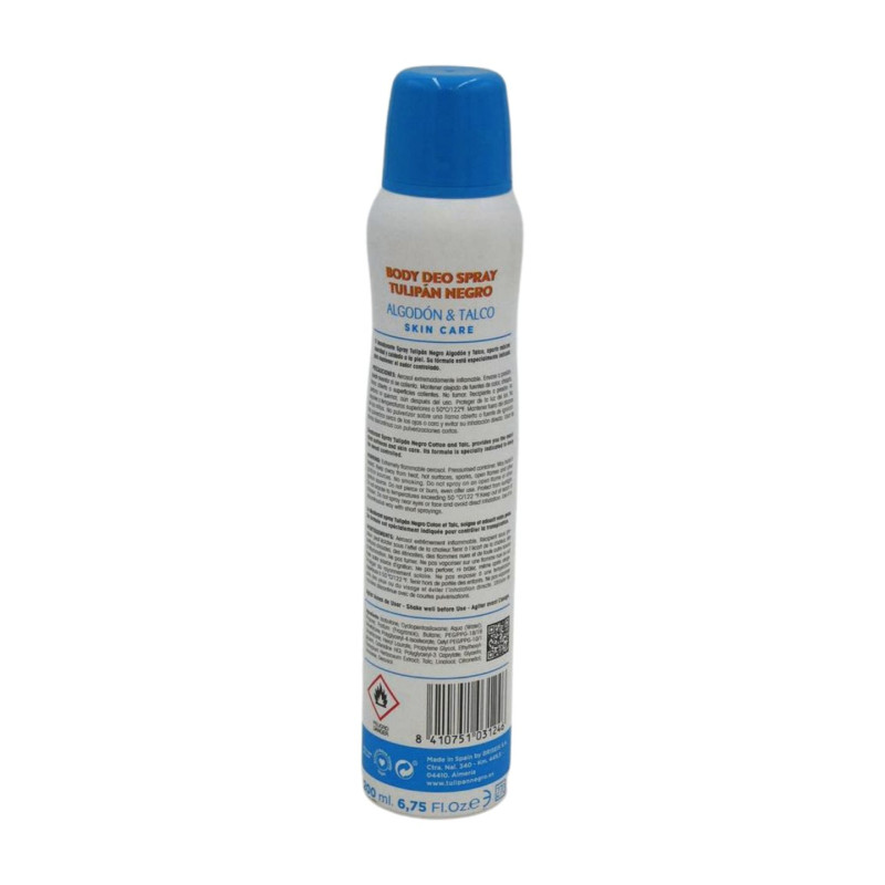 Desodorante Spray 200 ml Algodon