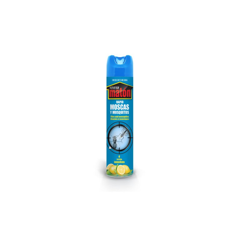 Vinfer Maton Rapid Moscas/Mosquitos 600 ml Limon