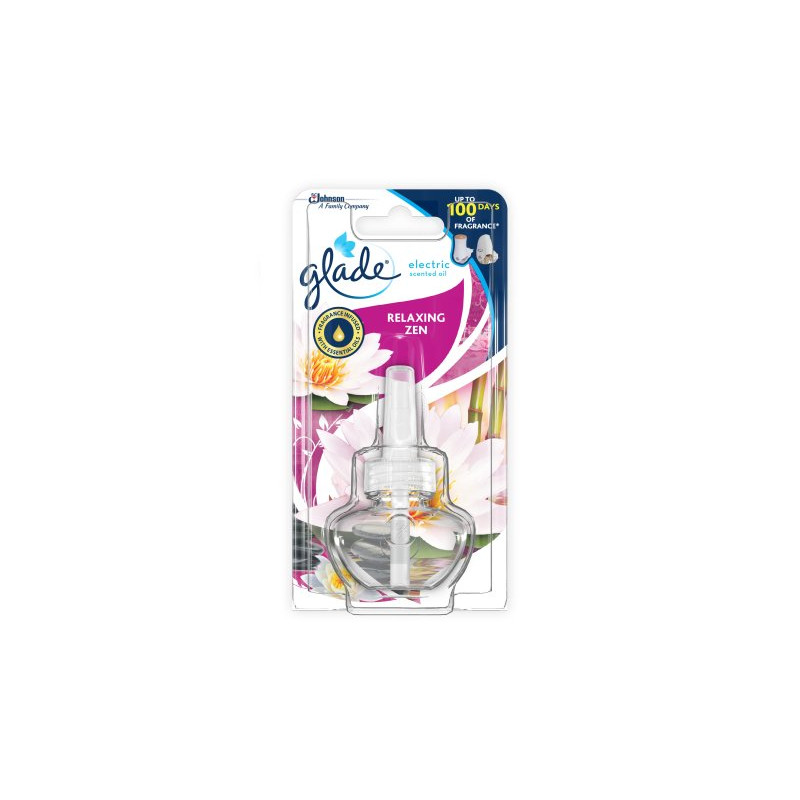 Glade Elect. Aceites Rec. Relax Zen 20 ml