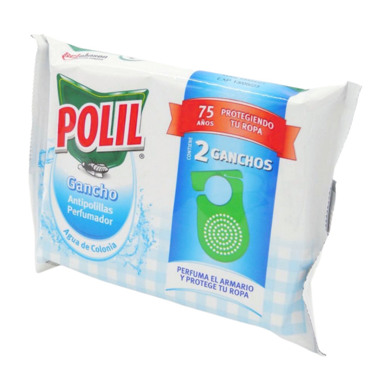 Polil Colgador Antipolillas Perfumador 2 Ud